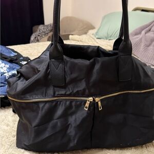 Black Duffle Women's Bag